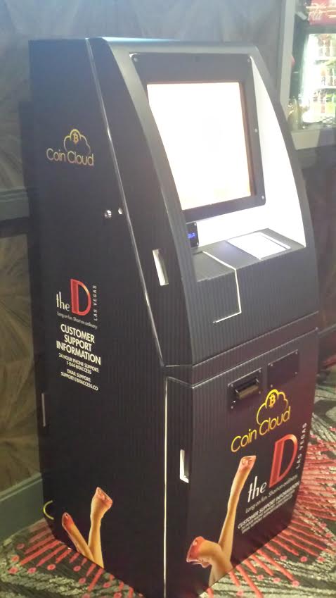 Bitcoin ATM in The D Las Vegas Casino. An early retail adopter of bitcoin