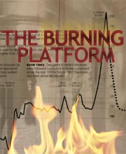US Economy on a burning platform